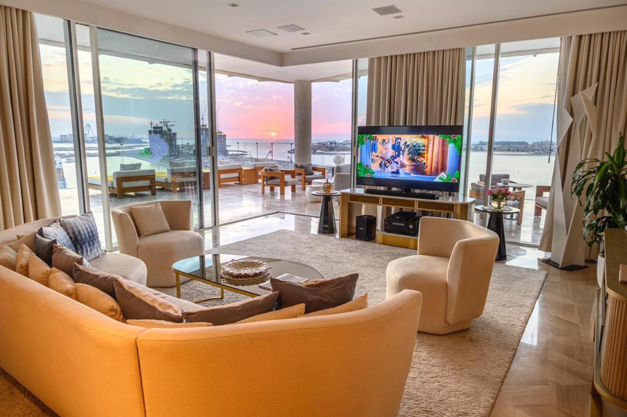 Five Palm Jumeirah 2Br Luxury Penthouse , Full Marina See View With Private Pool Дубай Екстер'єр фото
