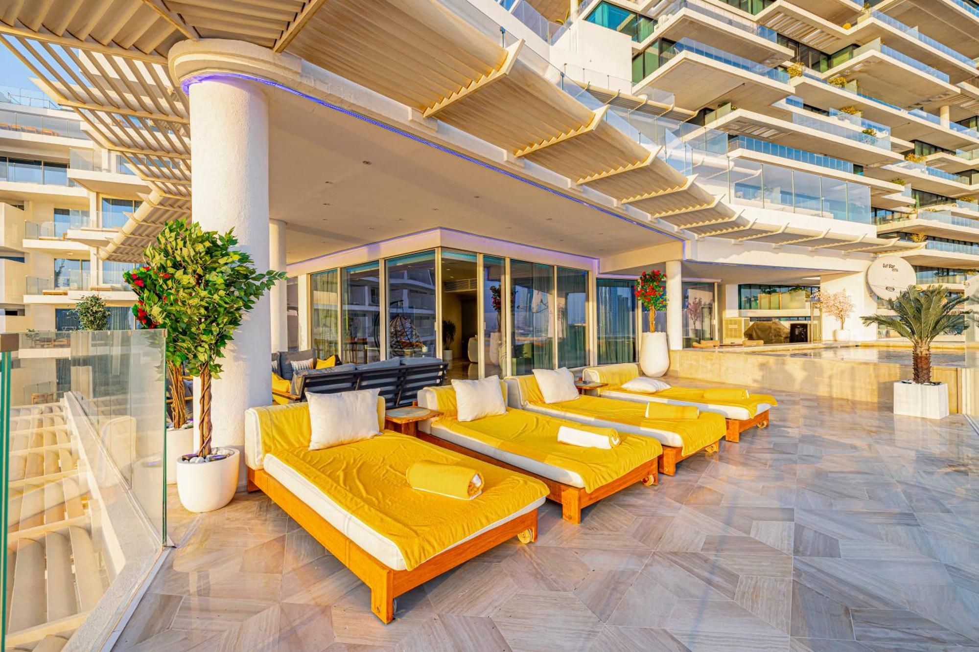 Five Palm Jumeirah 2Br Luxury Penthouse , Full Marina See View With Private Pool Дубай Екстер'єр фото