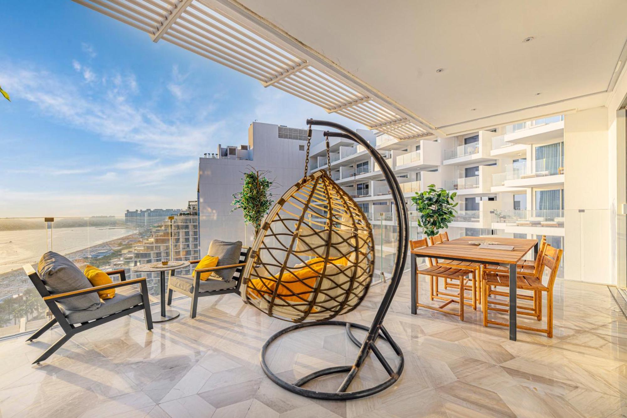 Five Palm Jumeirah 2Br Luxury Penthouse , Full Marina See View With Private Pool Дубай Екстер'єр фото