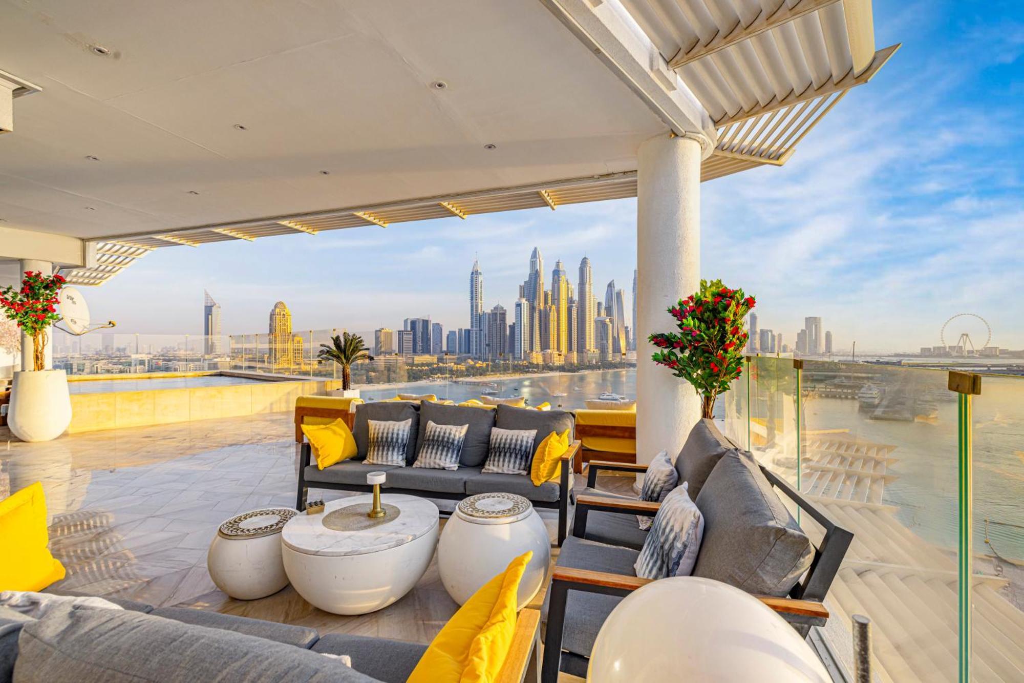 Five Palm Jumeirah 2Br Luxury Penthouse , Full Marina See View With Private Pool Дубай Екстер'єр фото