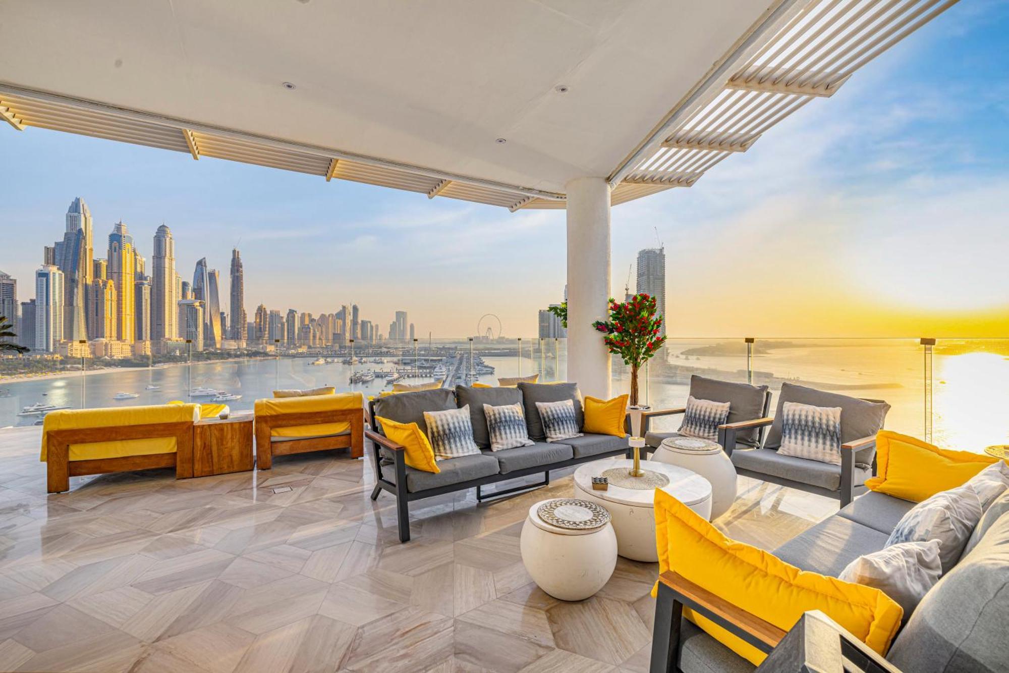 Five Palm Jumeirah 2Br Luxury Penthouse , Full Marina See View With Private Pool Дубай Екстер'єр фото