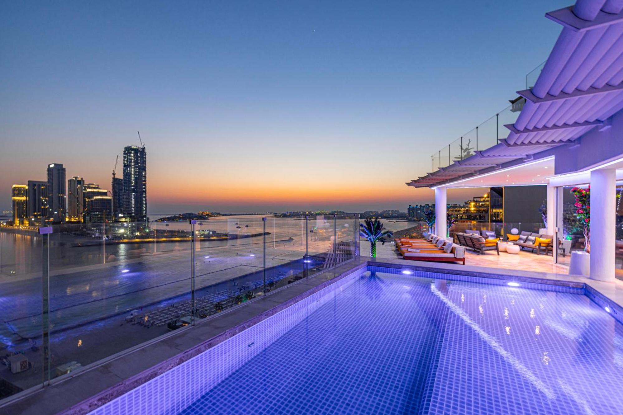 Five Palm Jumeirah 2Br Luxury Penthouse , Full Marina See View With Private Pool Дубай Екстер'єр фото