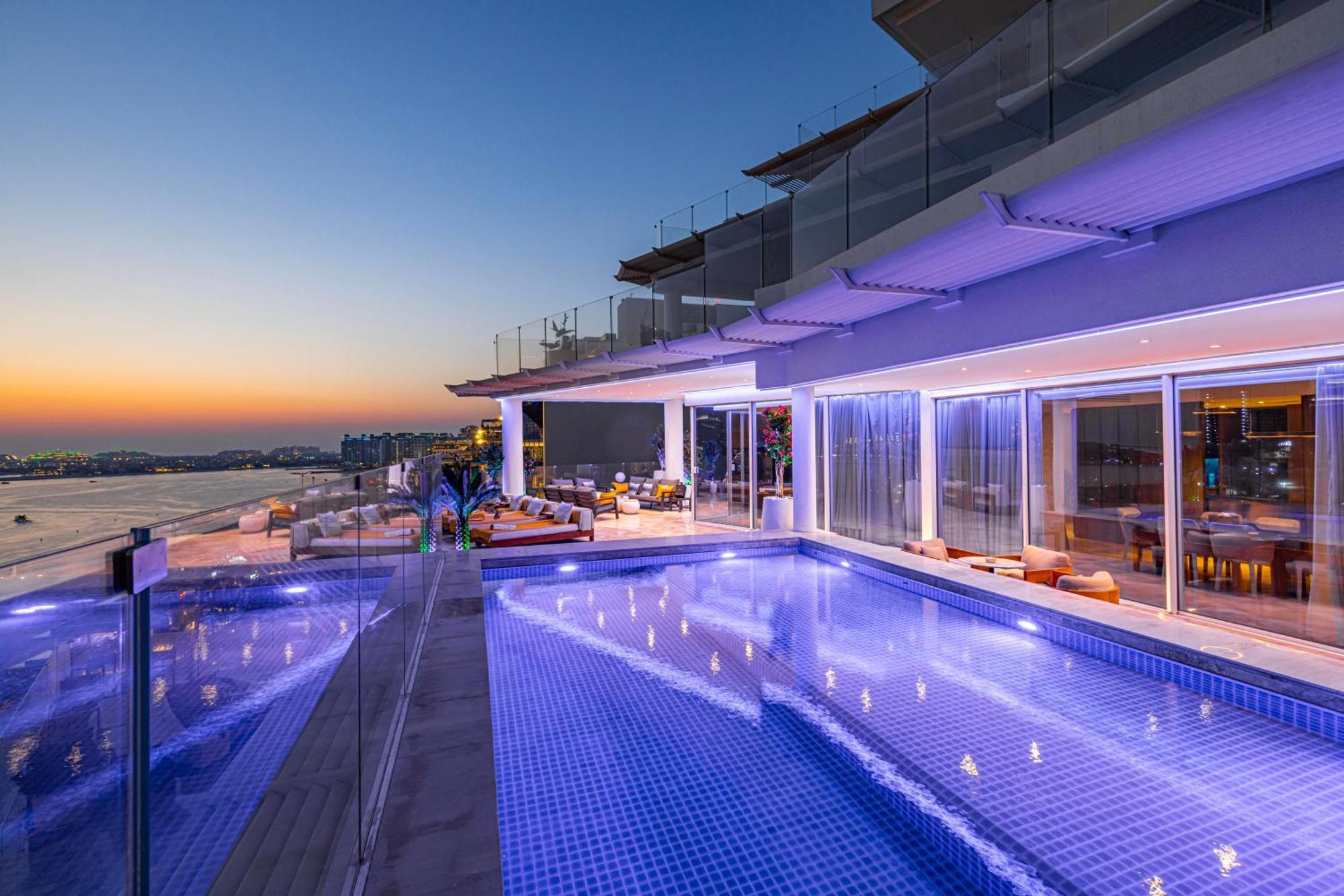 Five Palm Jumeirah 2Br Luxury Penthouse , Full Marina See View With Private Pool Дубай Екстер'єр фото
