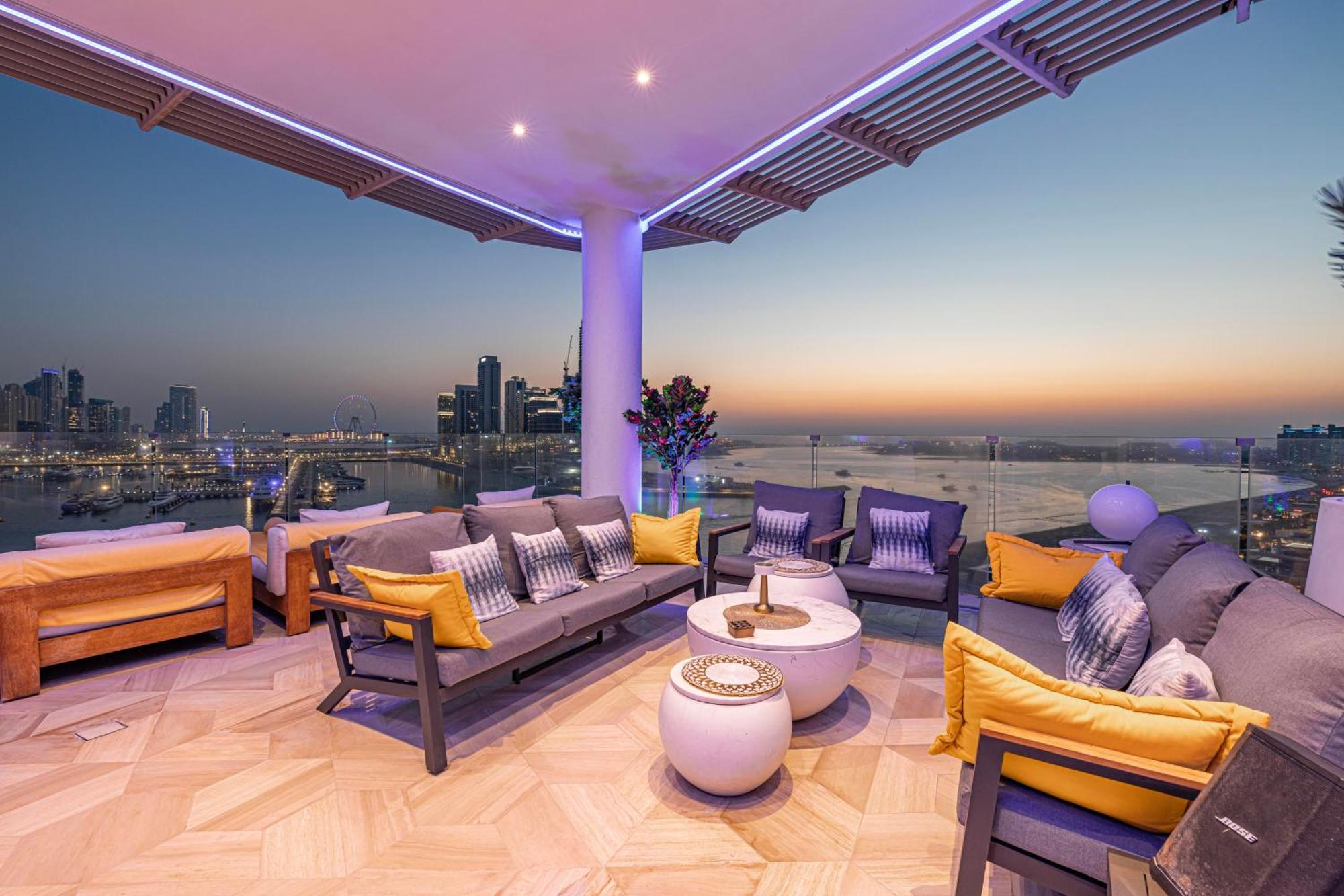 Five Palm Jumeirah 2Br Luxury Penthouse , Full Marina See View With Private Pool Дубай Екстер'єр фото