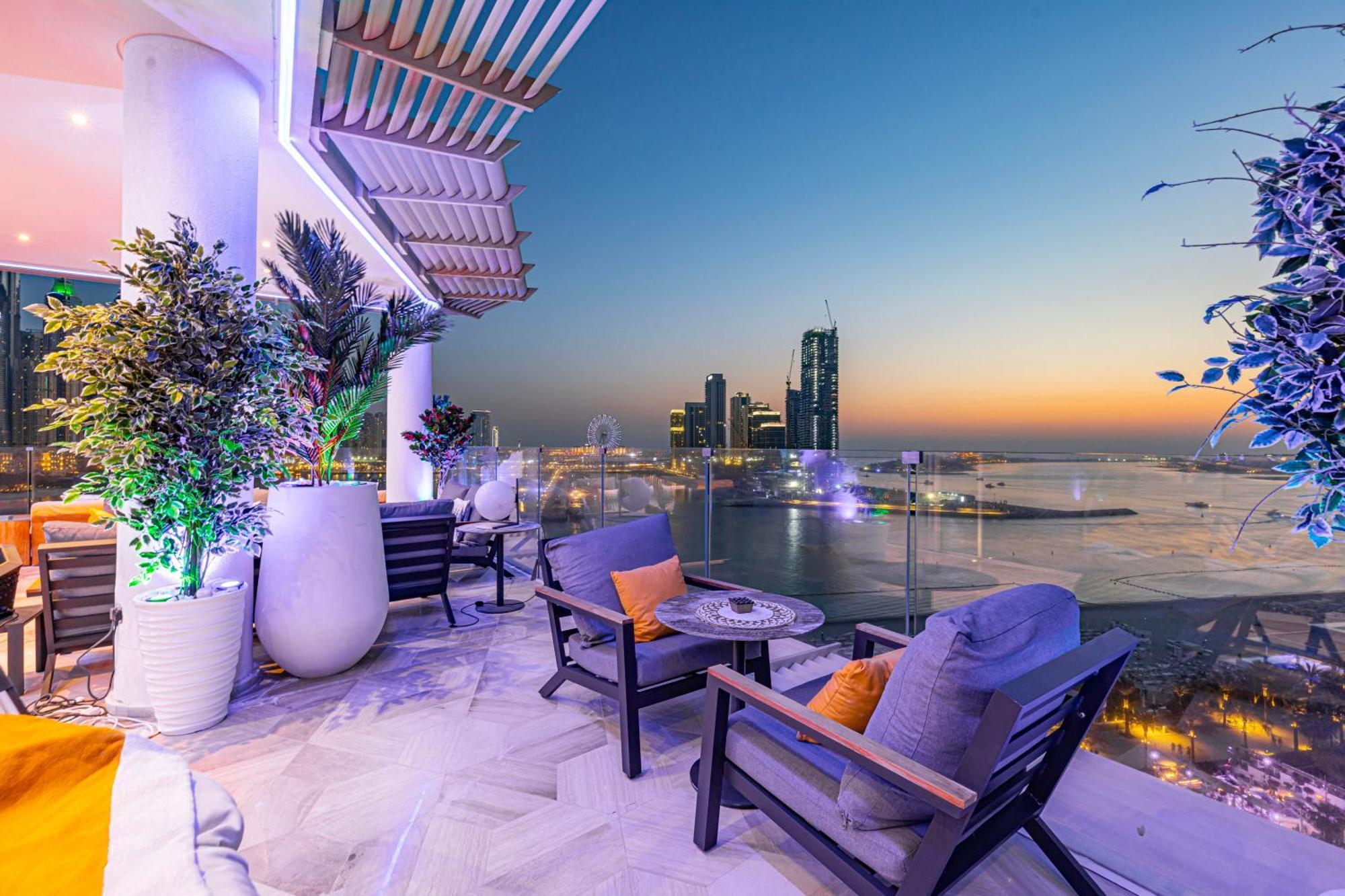 Five Palm Jumeirah 2Br Luxury Penthouse , Full Marina See View With Private Pool Дубай Екстер'єр фото